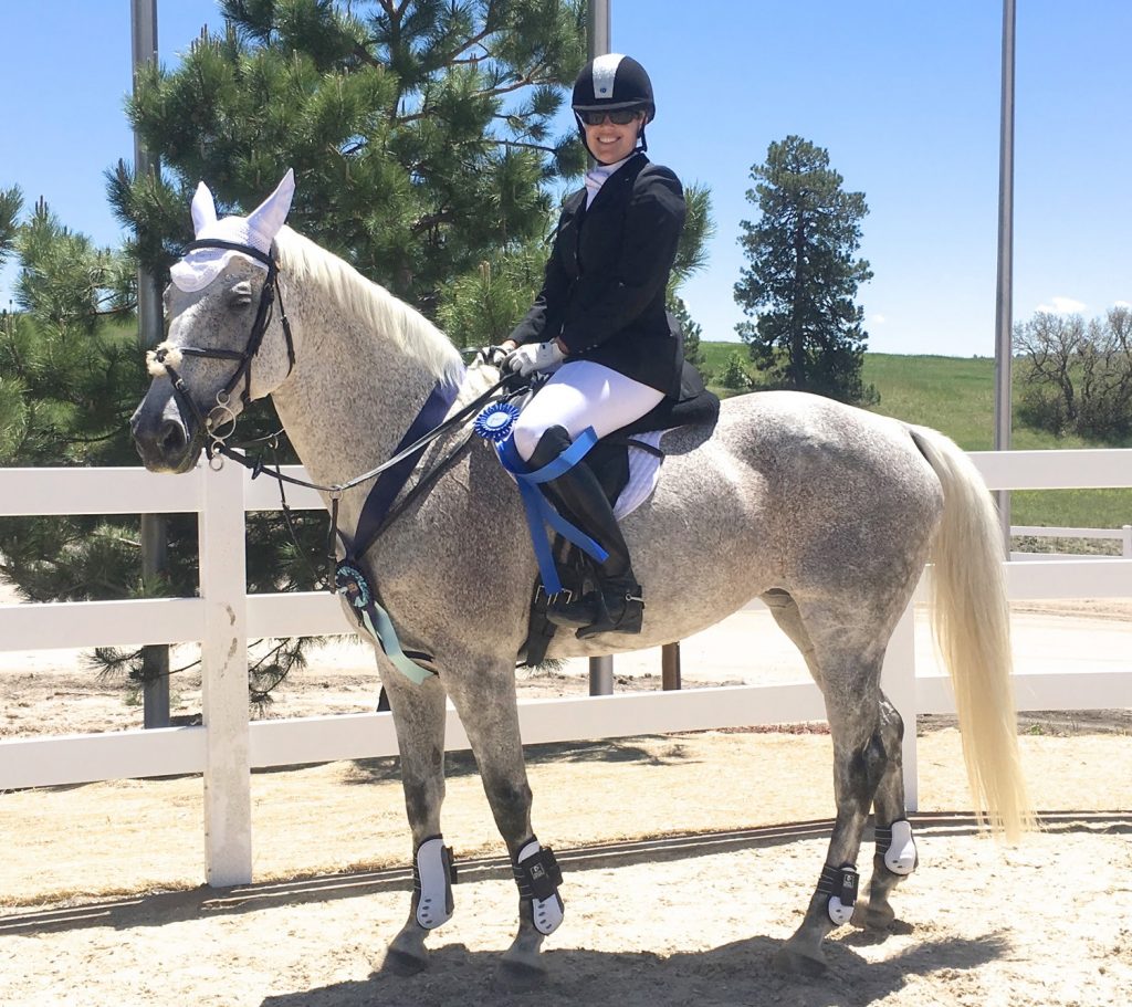 Photo: Lacey Messick and Second Hand Rose win the Omega Alpha Open Preliminary Division at the Colorado Horse Park FEI CCI**/* and CIC** (Photo courtesy of the Colorado Horse Park)