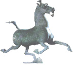 The Flying Horse, China, bronze, 2nd century A.D.