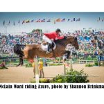 McLain Ward riding Azure by Shannon Brinkman